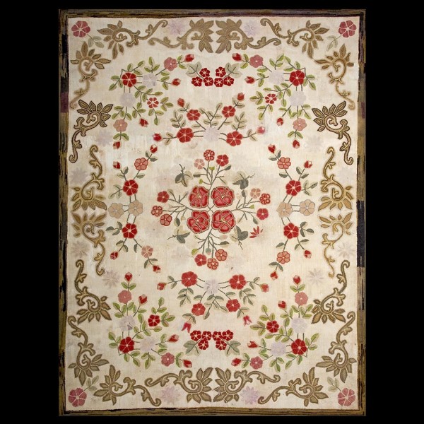 American Hooked Rug #6449